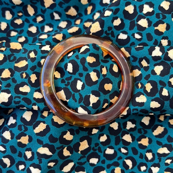 CUPSHE Leopard O-Ring One Piece Swimsuit (size 3X) - Picture 7 of 8